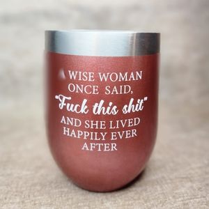 Stainless Steel Wine Tumbler for Women